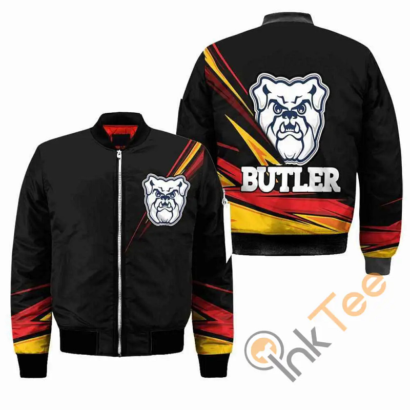 Butler Bulldogs NCAA Black  Apparel Best Christmas Gift For Fans Bomber Jacket