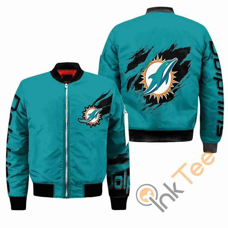 Miami Dolphins NFL  Apparel Best Christmas Gift For Fans Bomber Jacket
