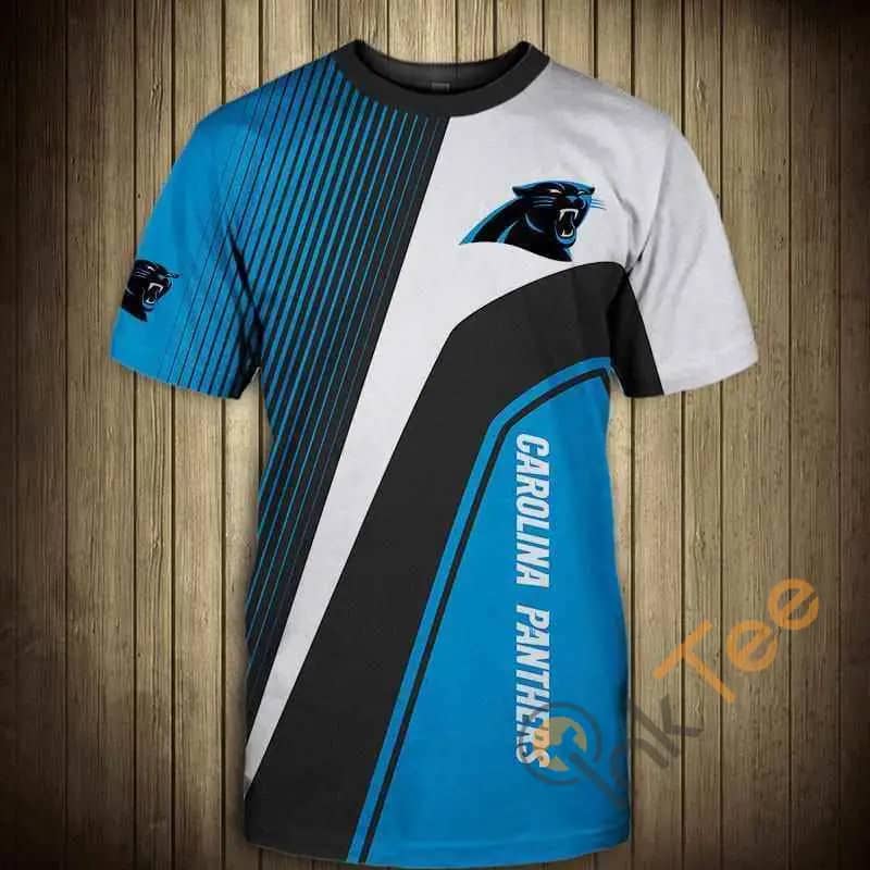 NFL T Shirt Cheap 3D Custom Carolina Panthers T Shirt Sale For Fans 3D T-shirts