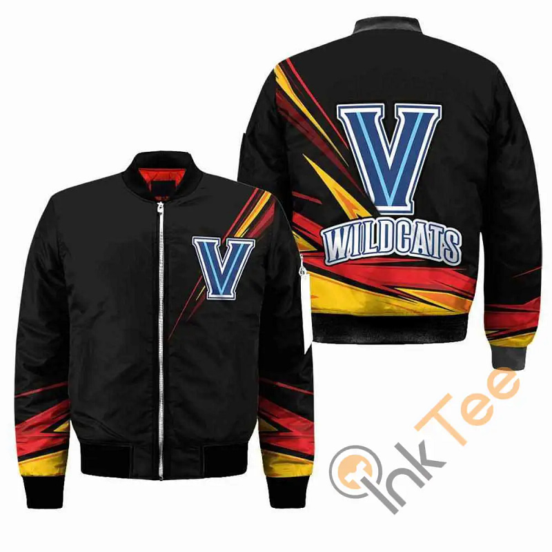 Villanova Wildcats NCAA Black  Apparel Best Christmas Gift For Fans Bomber Jacket