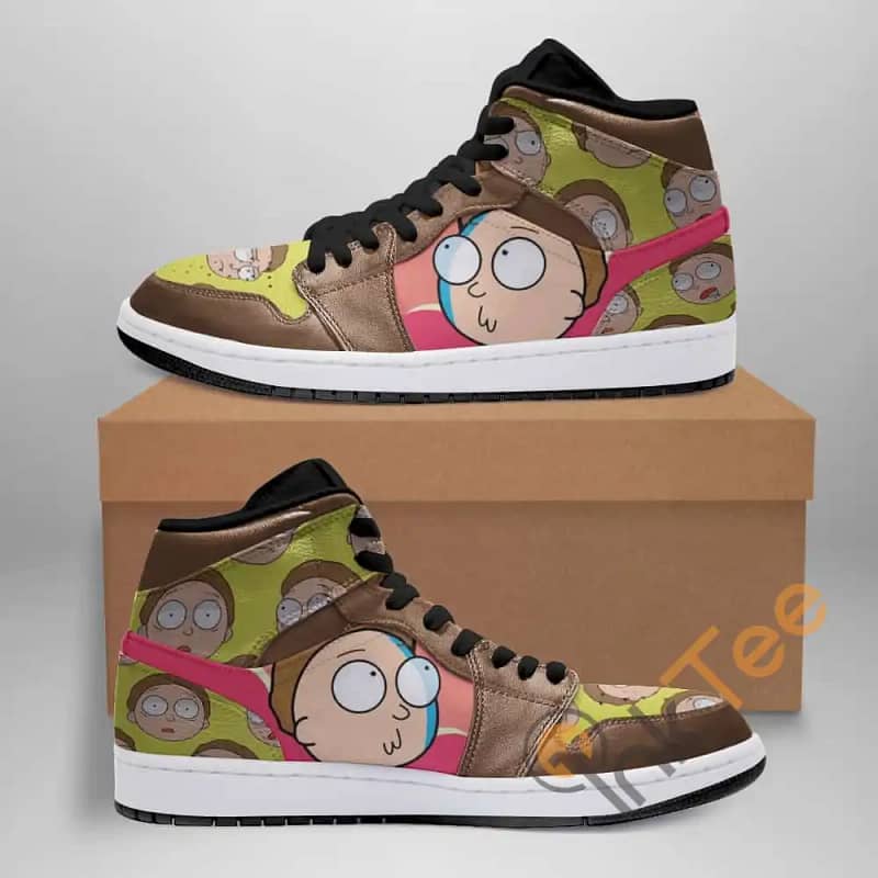 Rick And Morty Ha149 Custom Air Jordan Shoes