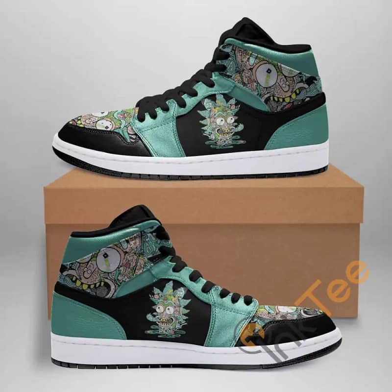 Rick And Morty Ha160 Custom Air Jordan Shoes