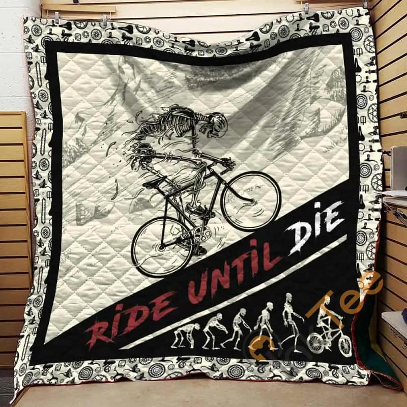 Ride Until Die Cycling  Blanket TH1707 Quilt