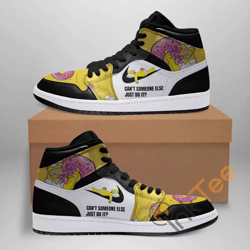 The Simpson Can?t Someone Else Just Do It Custom Air Jordan Shoes