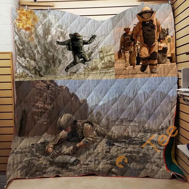 Who Love EOD Tech  Blanket TH1707 Quilt