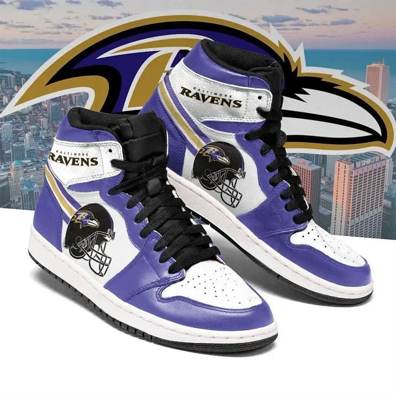 Baltimore Ravens Air Jordan Shoes