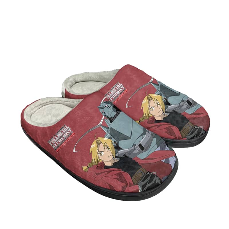Edward Elric Fullmetal Alchemis Anime Shoes Slippers