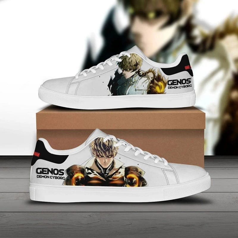 Genos Custom One Punch Man Anime Stan Smith Shoes