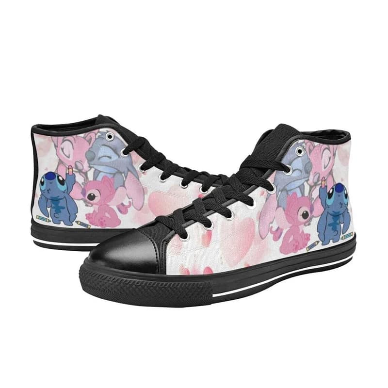Stitch Style 4 Amazon Custom Disney High Top Shoes
