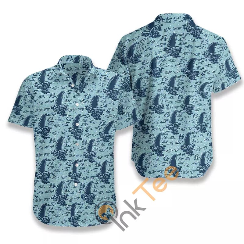 Shark Pattern N838 Hawaiian shirts