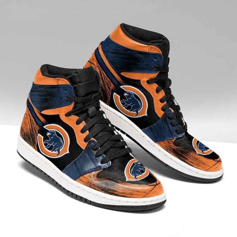 Chicago Bears Nfl Sneakers Perfect Gift For Sports Fans Air Jordan Shoes