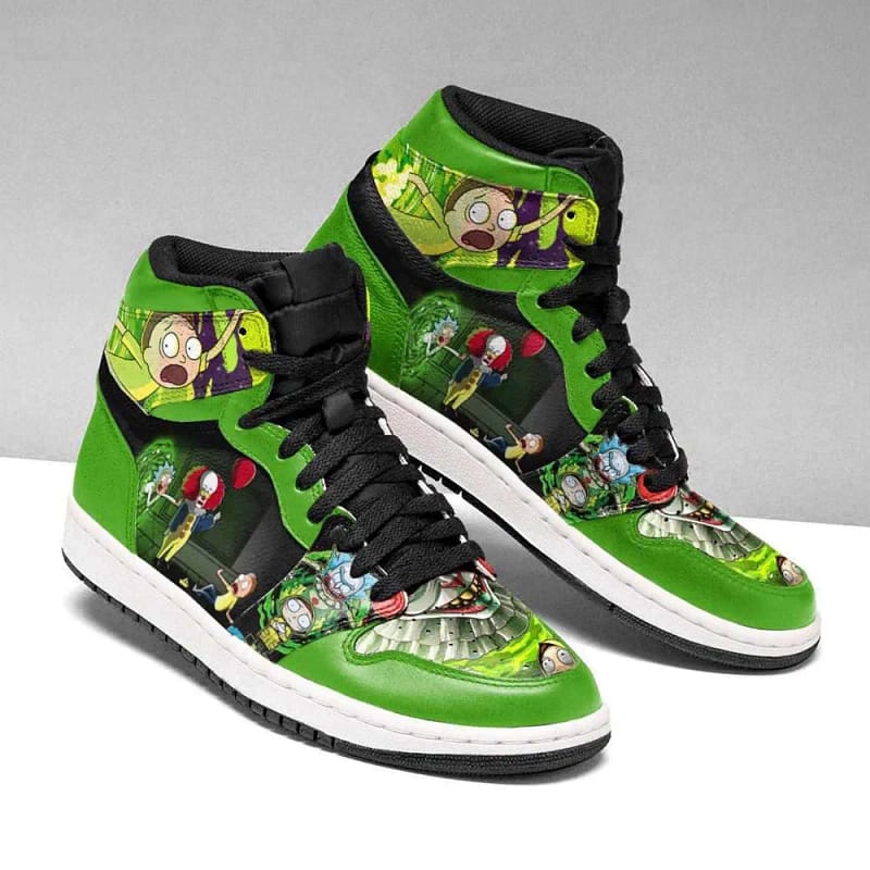 Custom Rick And Morty Personalized Air Jordan Shoes