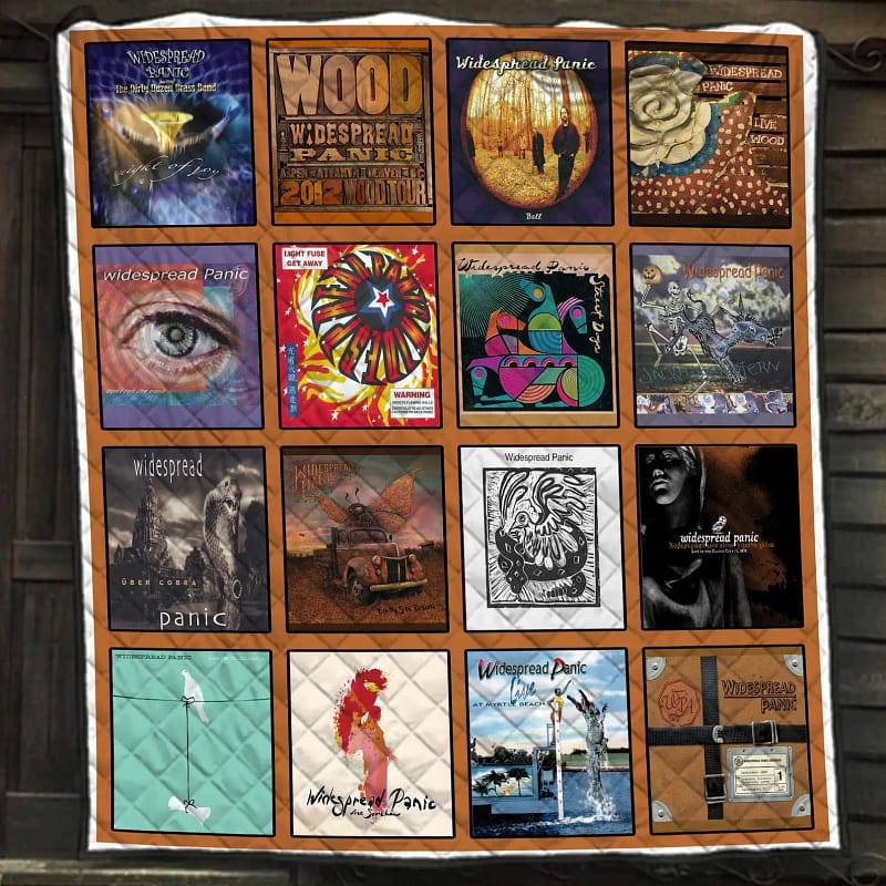 Widespread Panic Albums Blanket Live At Myrtle Beach Gift For Lovers Quilt
