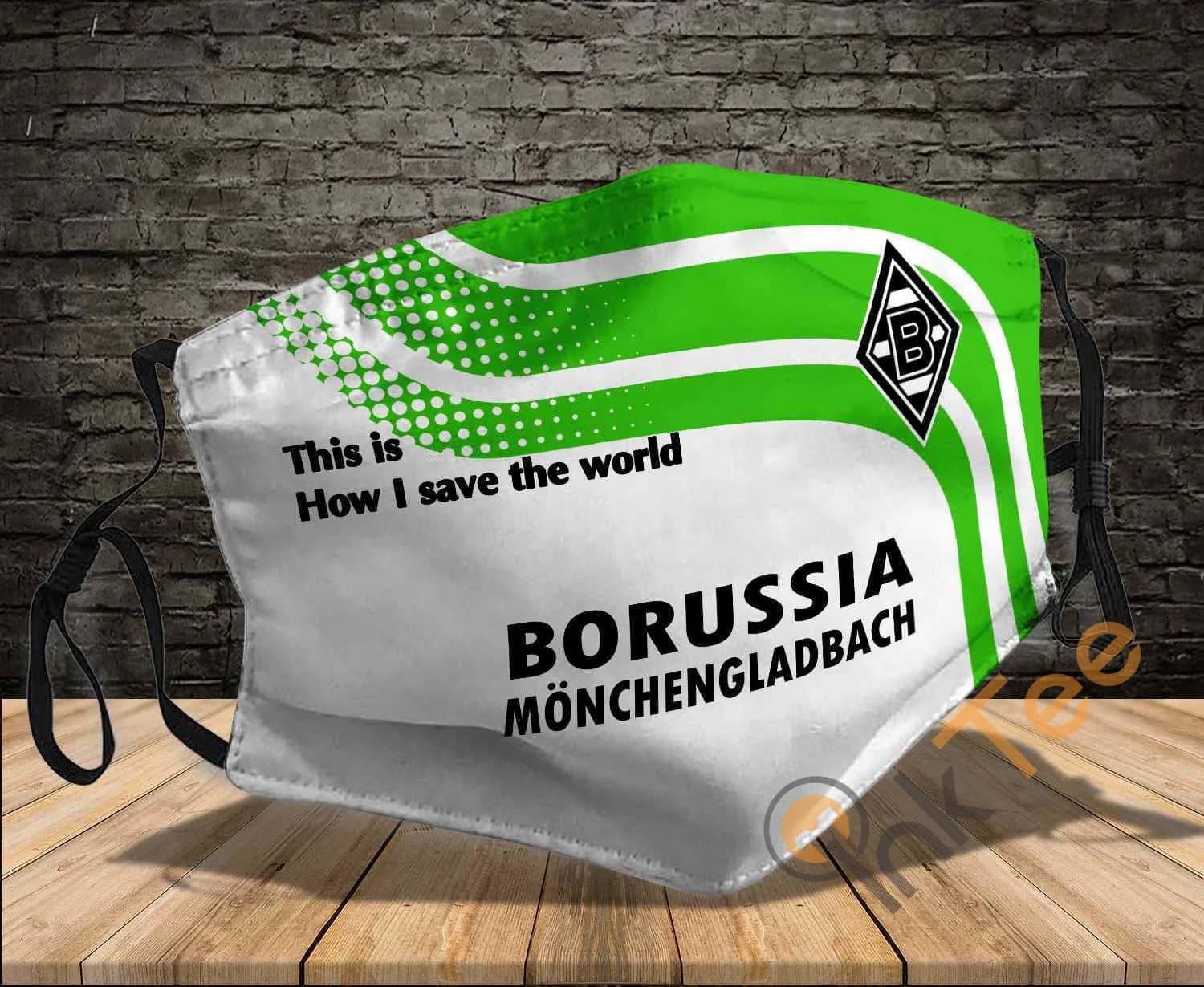 Borussia Monchengladbach Save The World Sku 310 Amazon Best Selling Face Mask