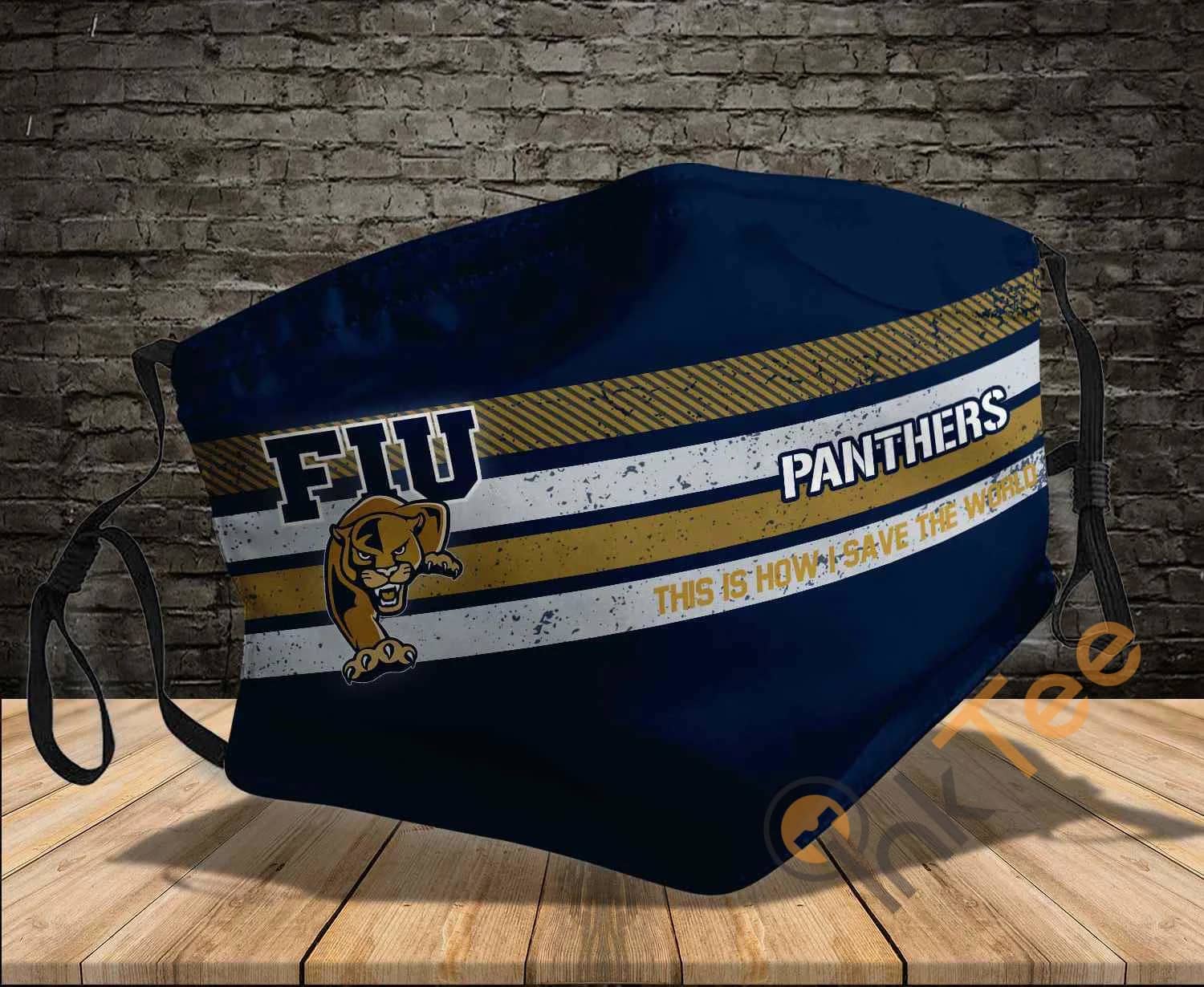 Fiu Golden Panthers Save The World Sku 847 Amazon Best Selling Face Mask