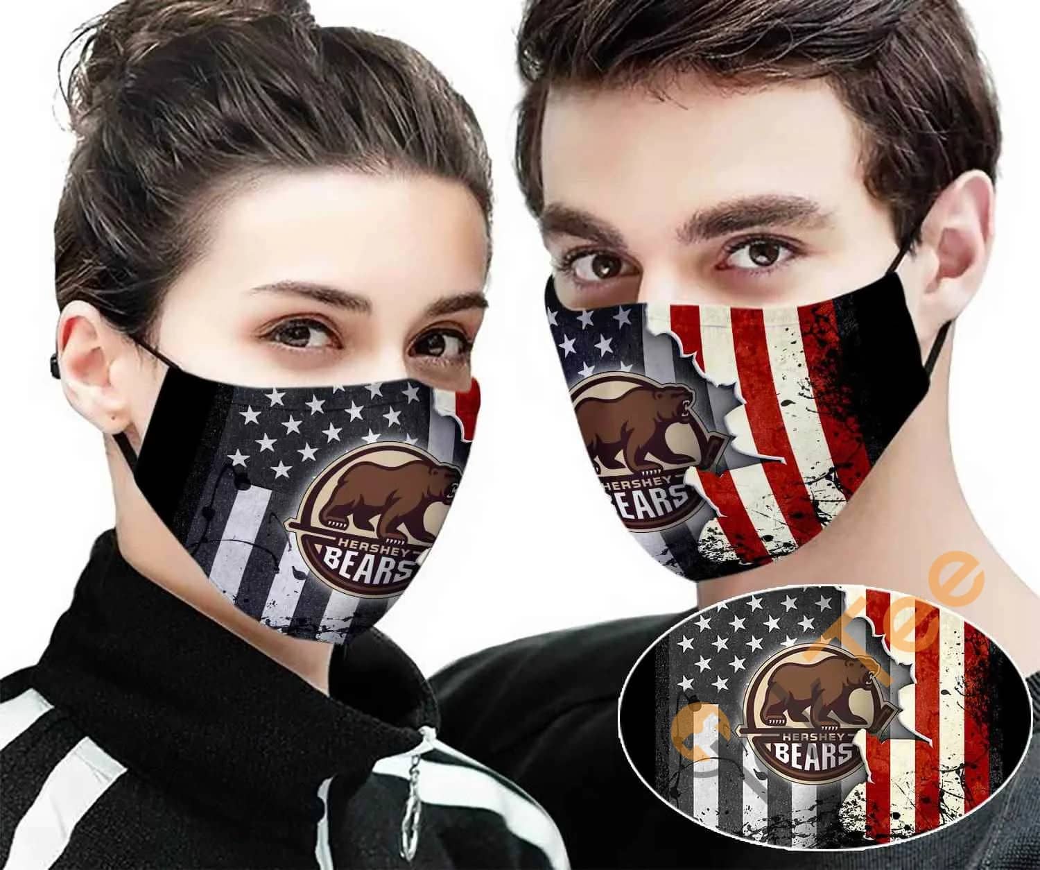 Hershey Bearswashable Reusable Cotton Sku 13 Amazon Best Selling Face Mask