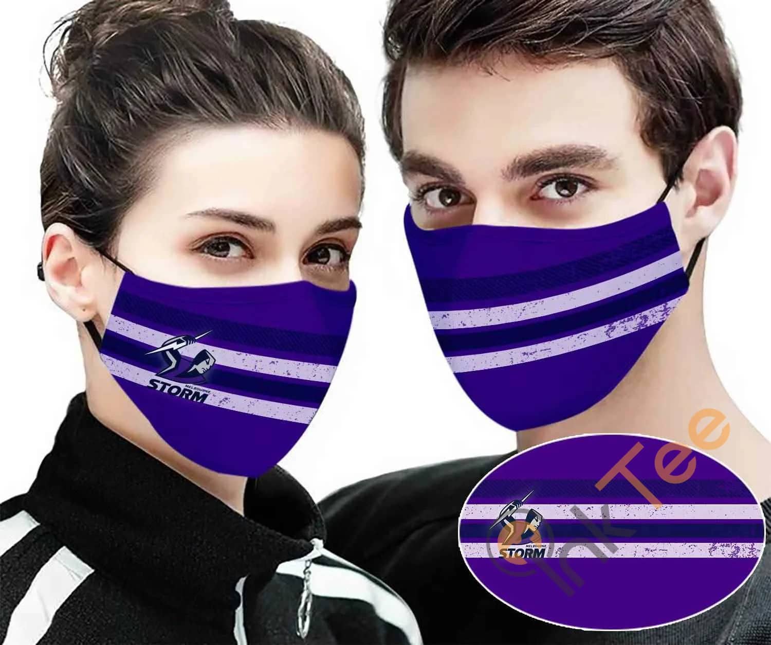 Melbourne Storm Colour Sku 2369 Amazon Best Selling Face Mask