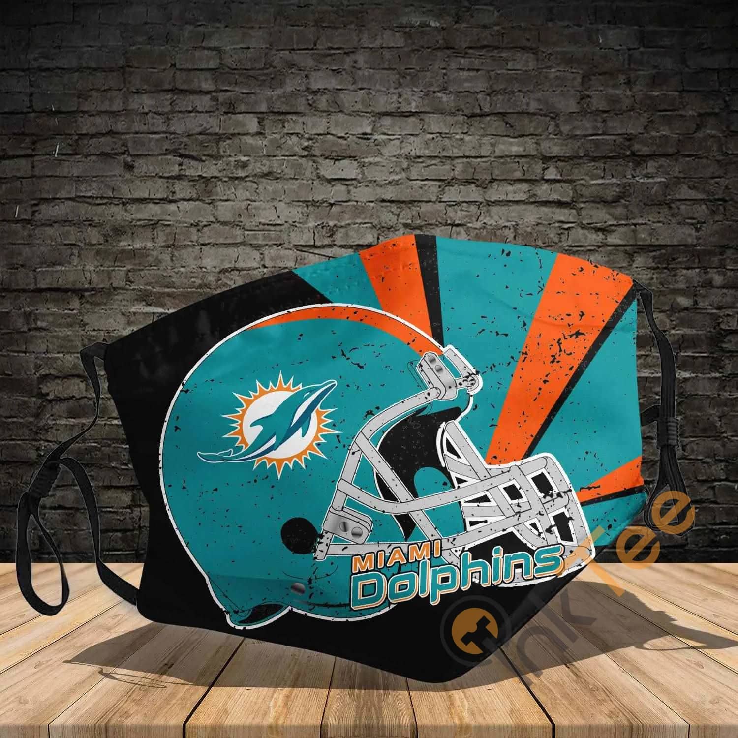 Miami Dolphins 3D Sku 542 Amazon Best Selling Face Mask