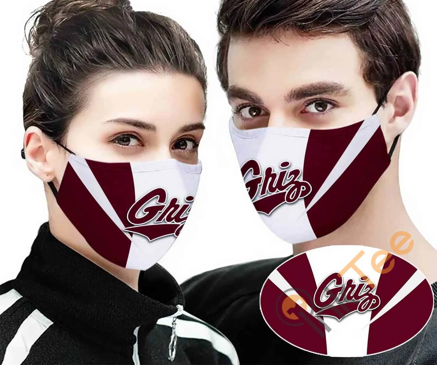 Montana Grizzlies Sku 2284 Amazon Best Selling Face Mask
