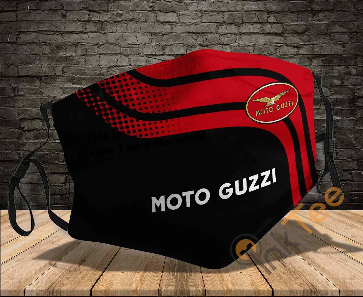 Moto Guzzi Save The World Sku 976 Amazon Best Selling Face Mask