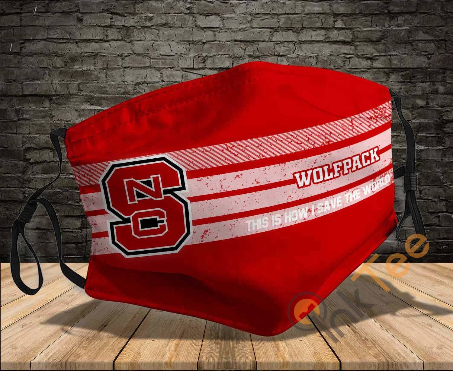 Nc State Wolfpack Save The World Sku 806 Amazon Best Selling Face Mask