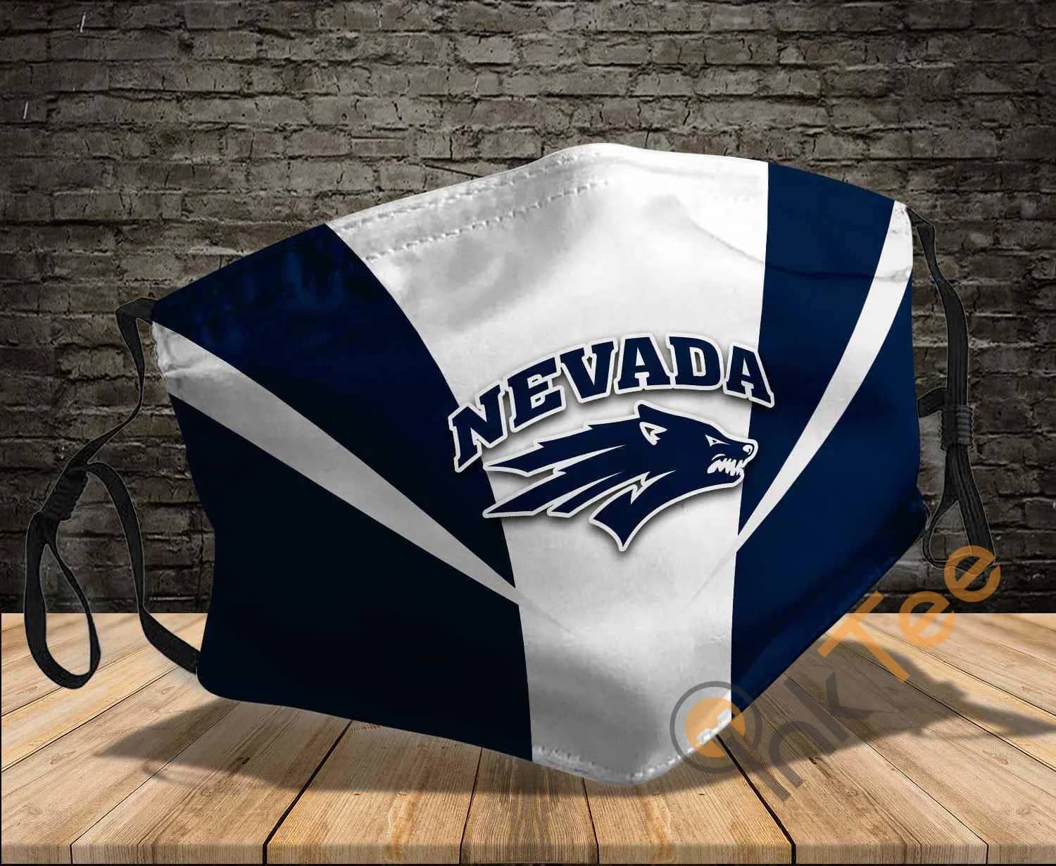 Nevada Wolf Pack Sku 372 Amazon Best Selling Face Mask