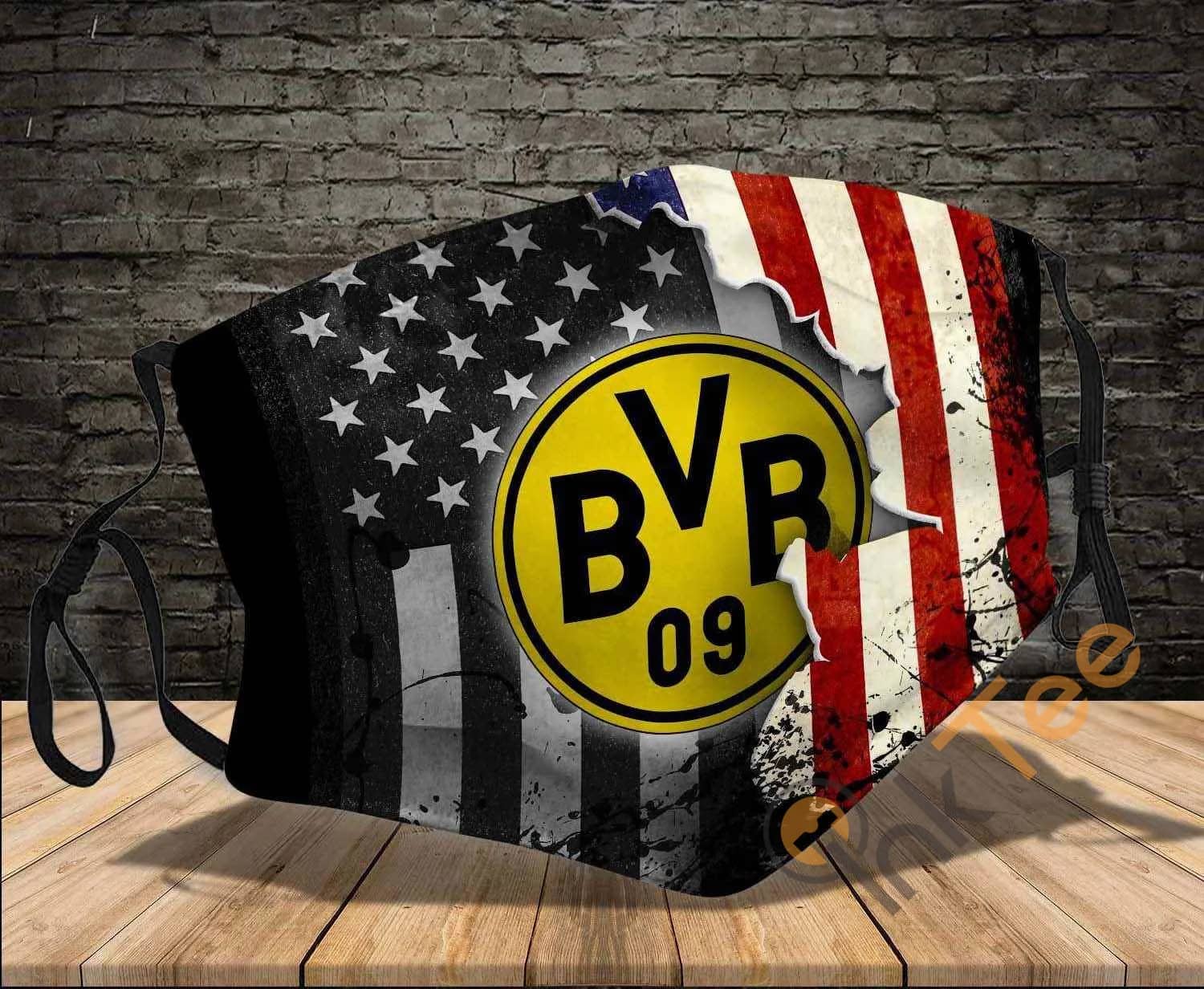 Borussia Dortmund Washable Reusable Amazon Best Selling Sku464 Face Mask