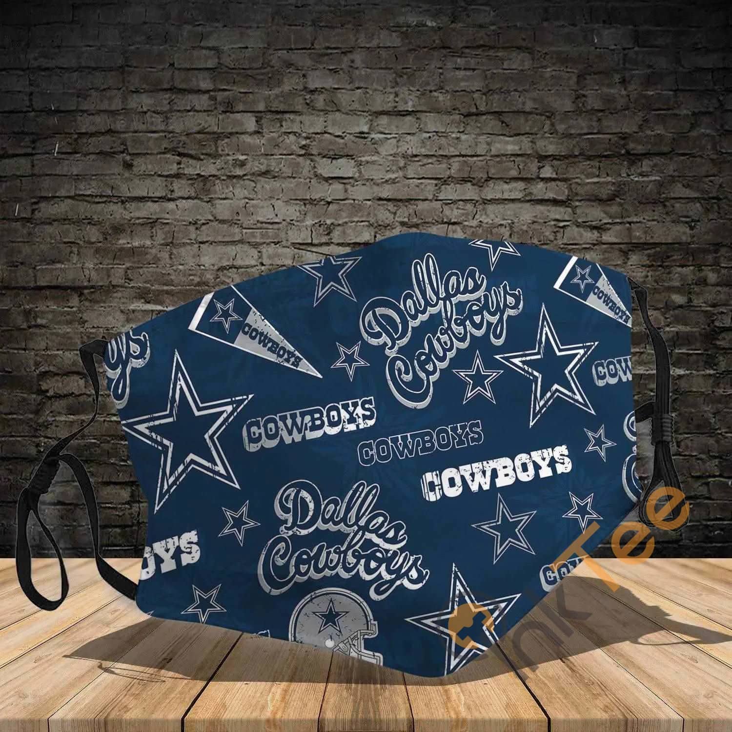 Dallas Cowboys Filter Activated Carbon Pm 2.5 Amazon Best Selling Sku1139 Face Mask