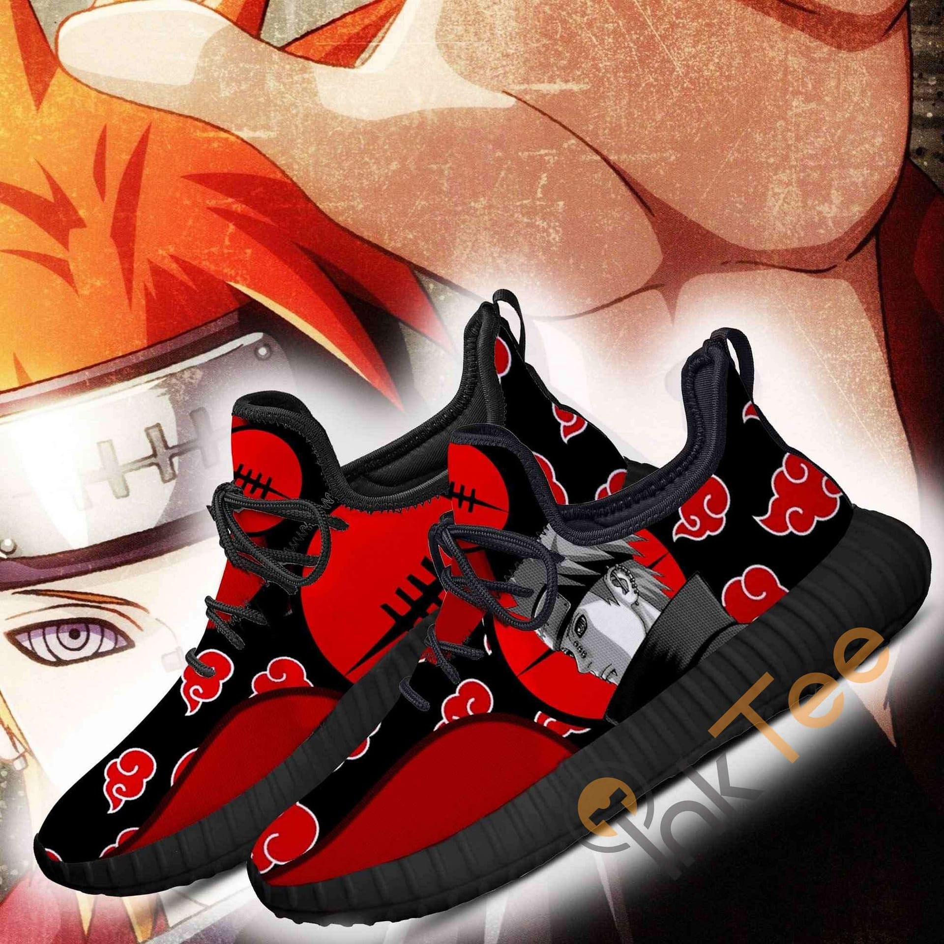 Inktee Store - Akatsuki Pain Naruto Anime Reze Shoes Image