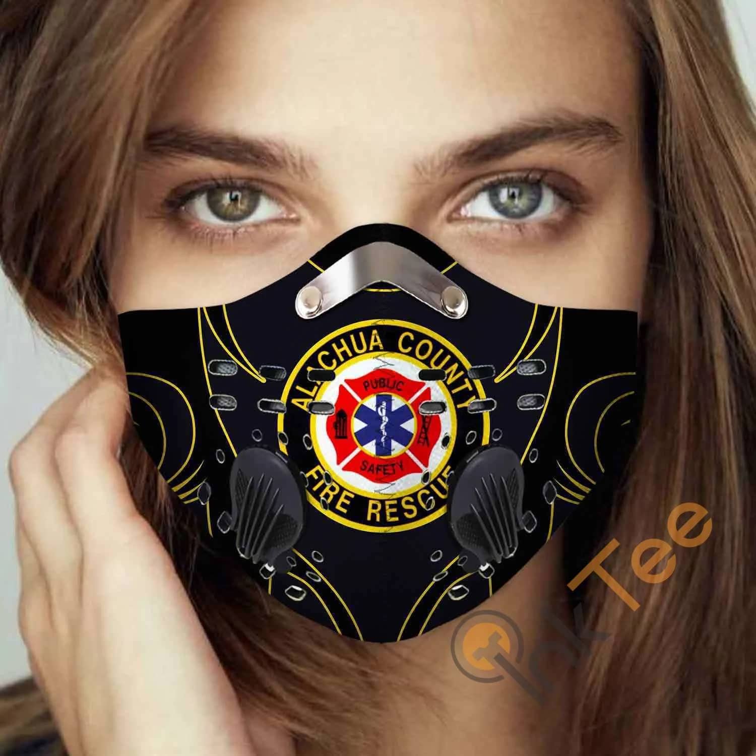 Alachua-County-Fire-Rescue-(Florida) Filter Activated Carbon Pm 2.5 Fm Sku 3450 Face Mask