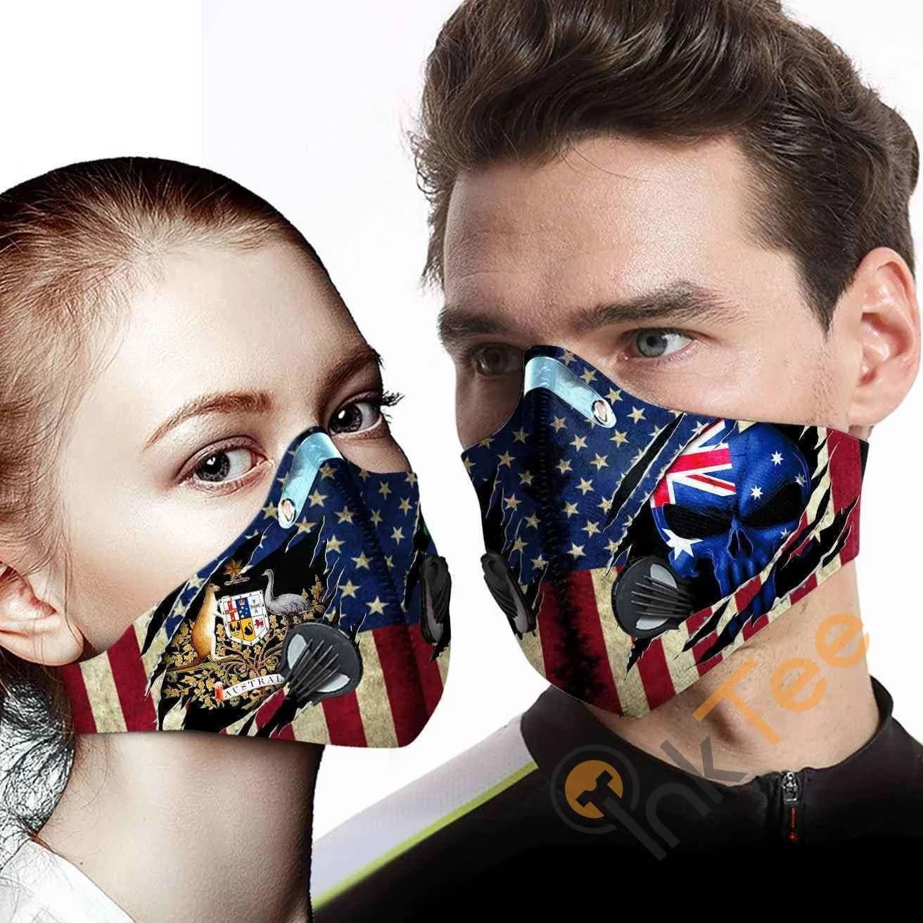 Australia Filter Activated Carbon Pm 2.5 Fm Sku 2299 Face Mask