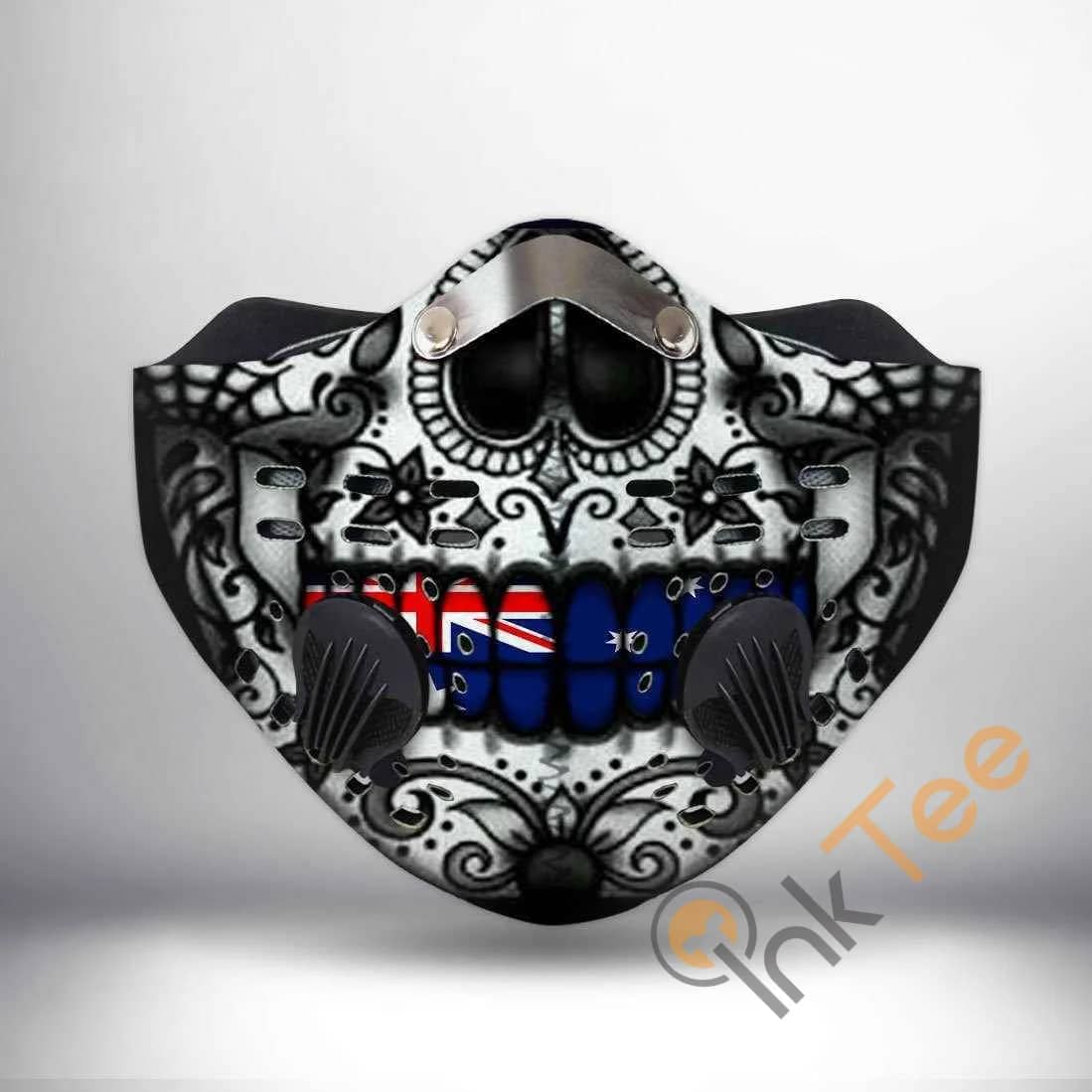 Australia Skull Filter Activated Carbon Pm 2.5 Fm Sku 531 Face Mask