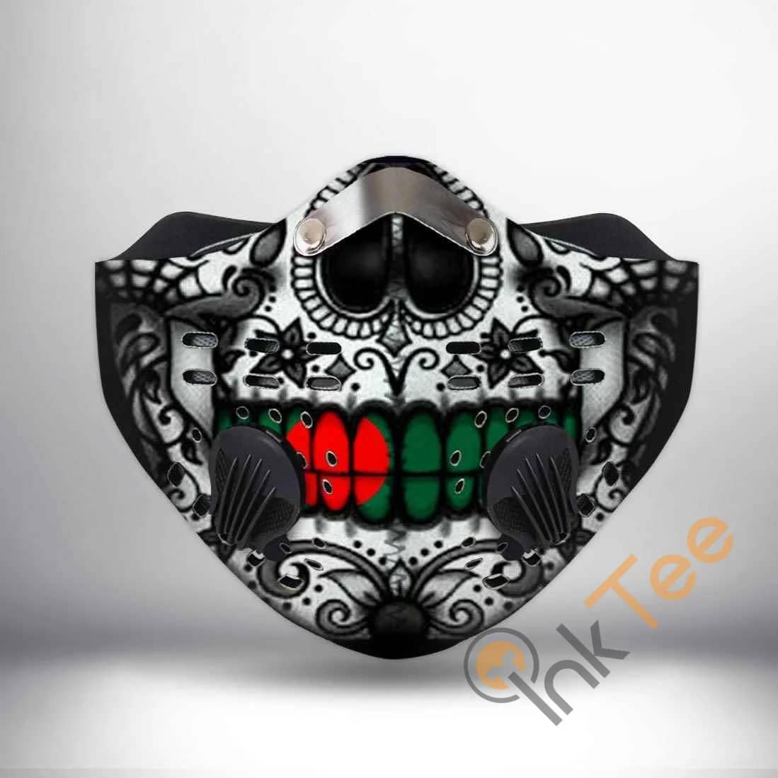 Bangladesh Skull Filter Activated Carbon Pm 2.5 Fm Sku 534 Face Mask