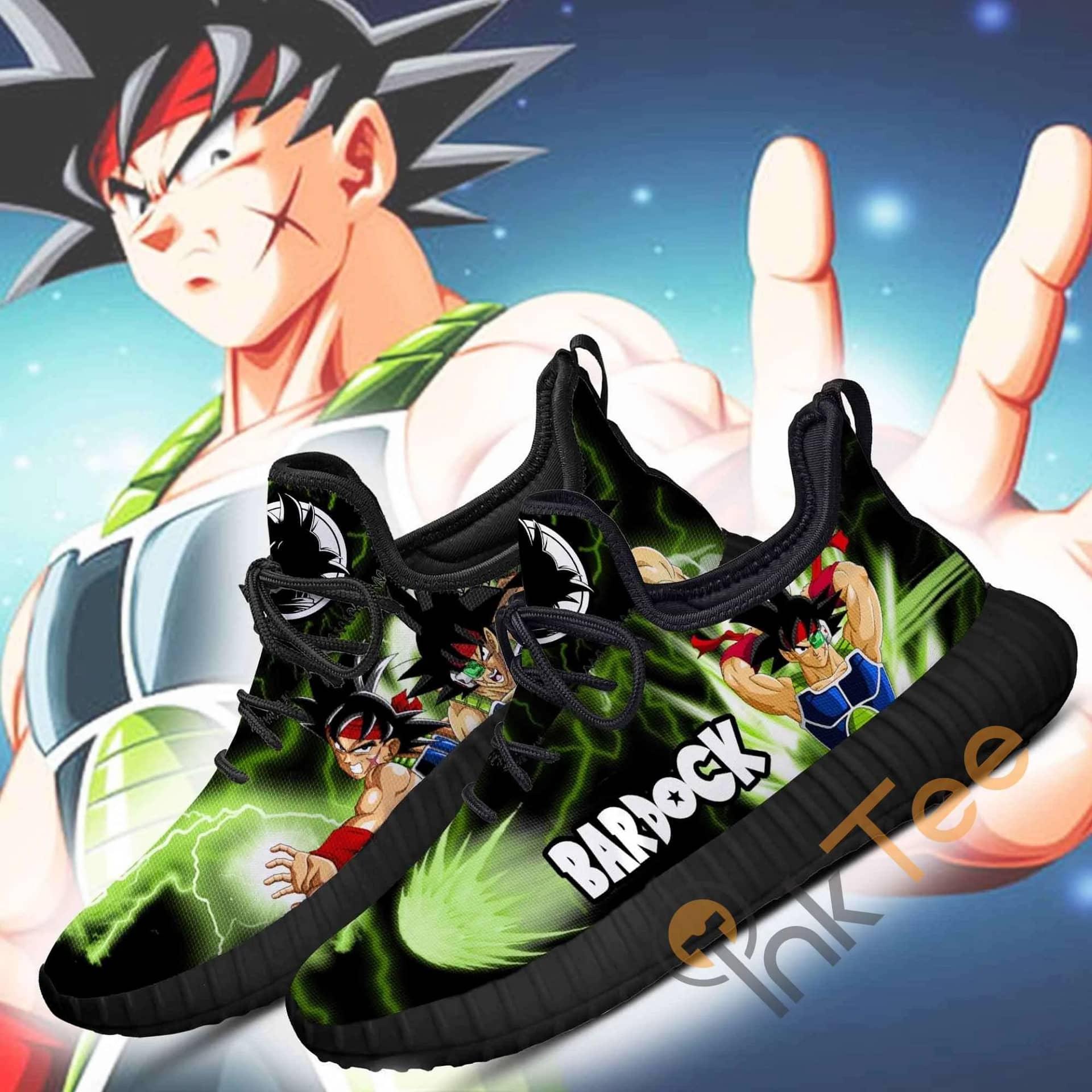 Bardock Dragon Ball Anime Reze Shoes