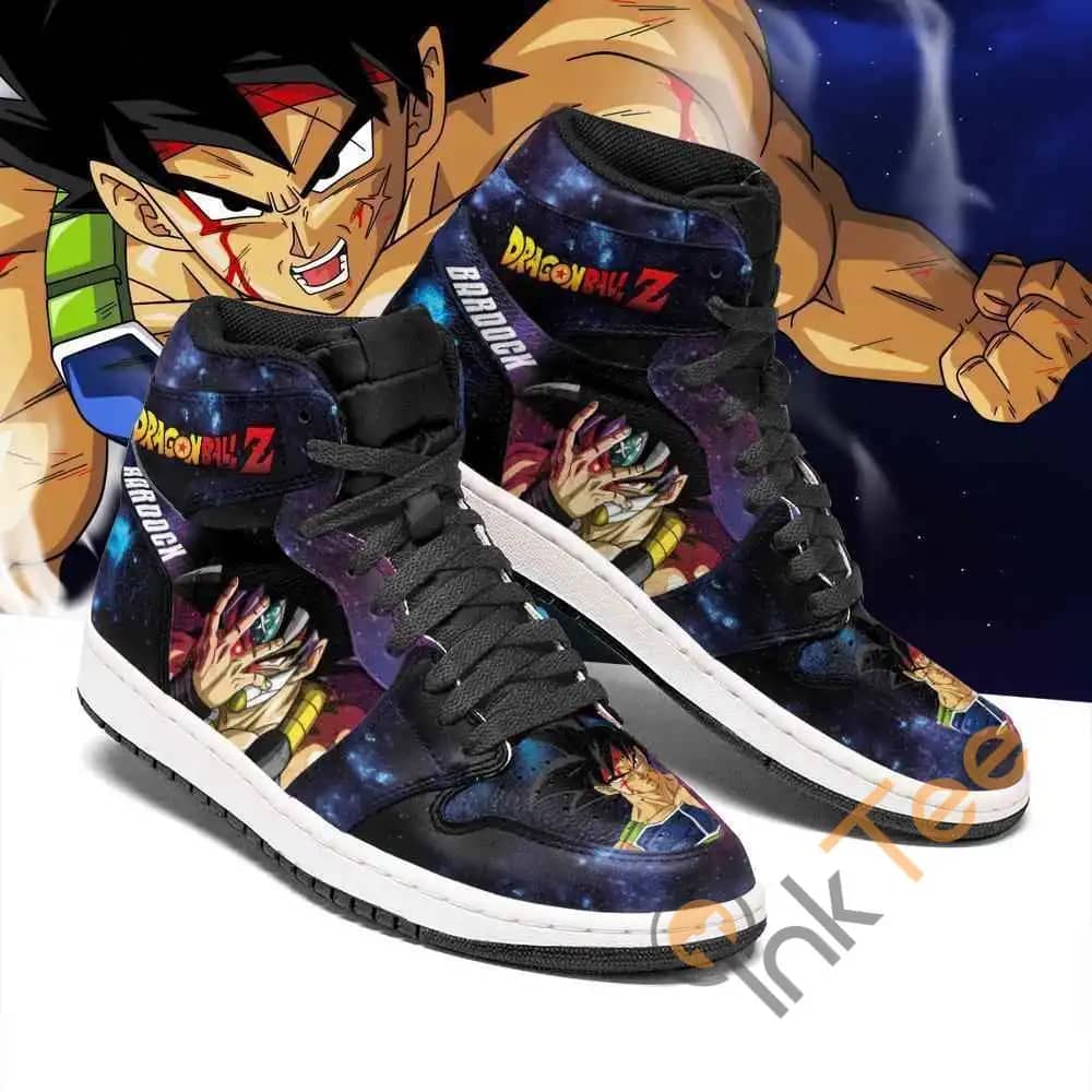 Bardock Galaxy Dragon Ball Z Sneakers Anime Air Jordan Shoes