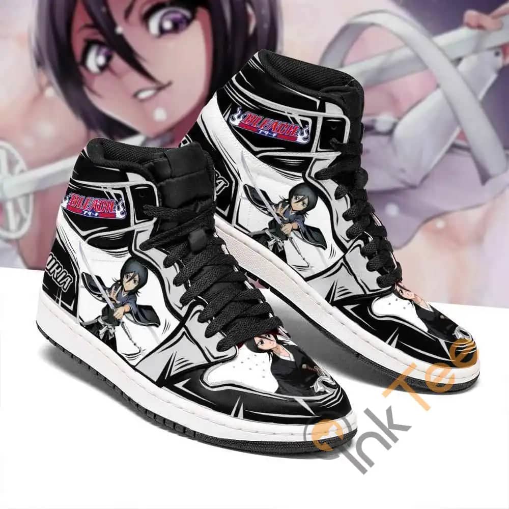 Bleach Rukia Bleach Sneakers Anime Air Jordan Shoes