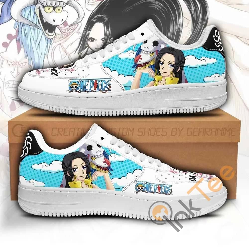 Boa Hancok Custom One Piece Anime Nike Air Force Shoes