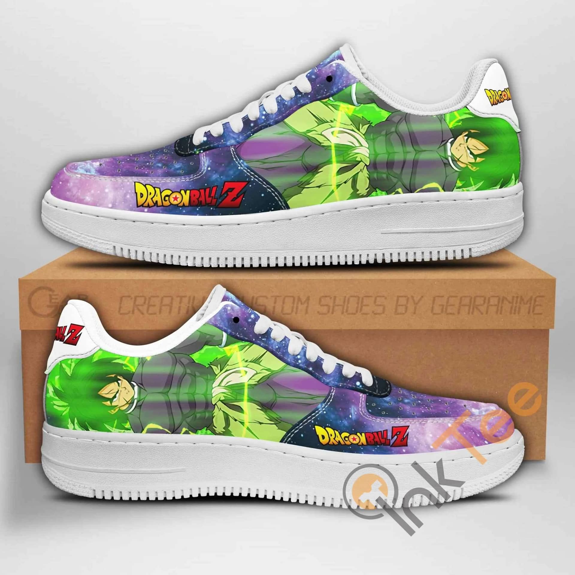 Broly Dragon Ball Z Anime Nike Air Force Shoes