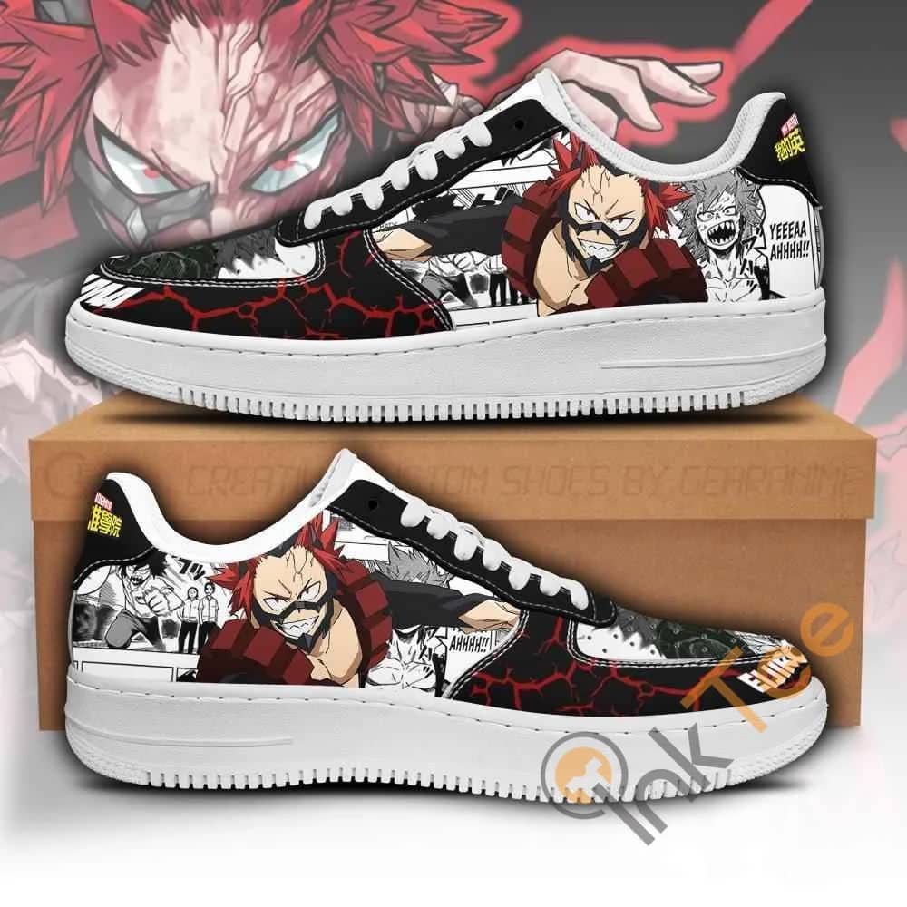 Eijirou Kirishima Custom My Hero Academia Anime Nike Air Force Shoes