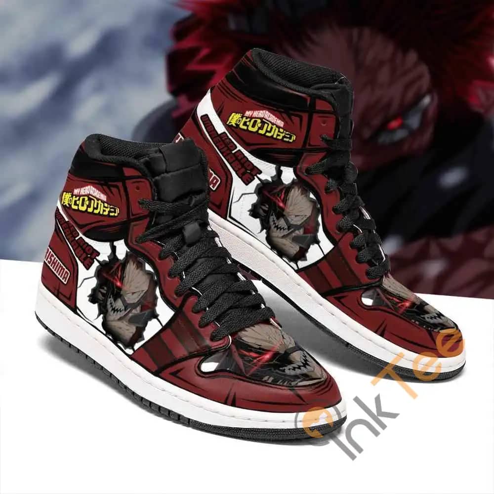 Eijirou Kirishima Skill My Hero Academia Sneakers Anime Air Jordan Shoes
