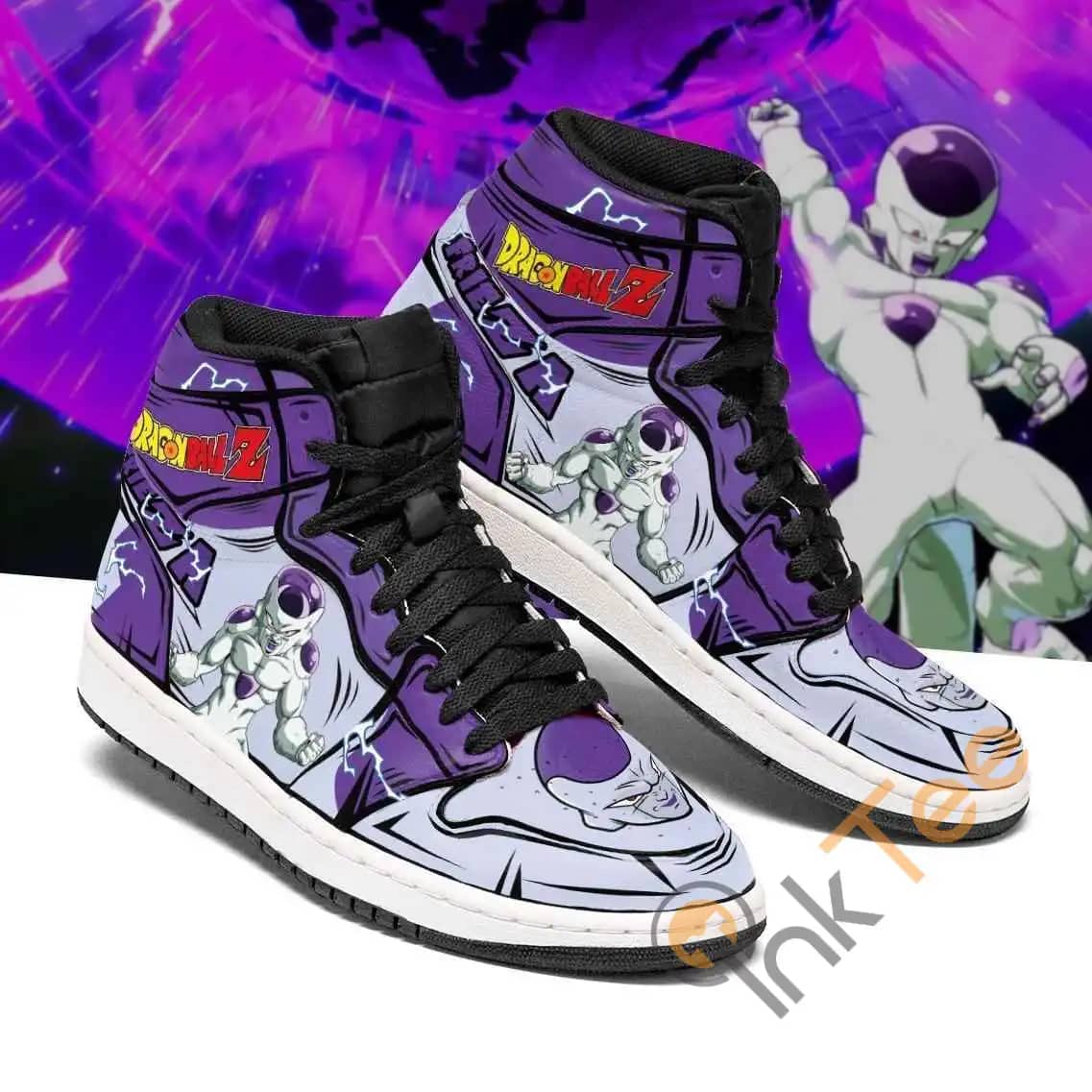 Frieza Classic Dragon Ball Z Anime Sneakers Air Jordan Shoes