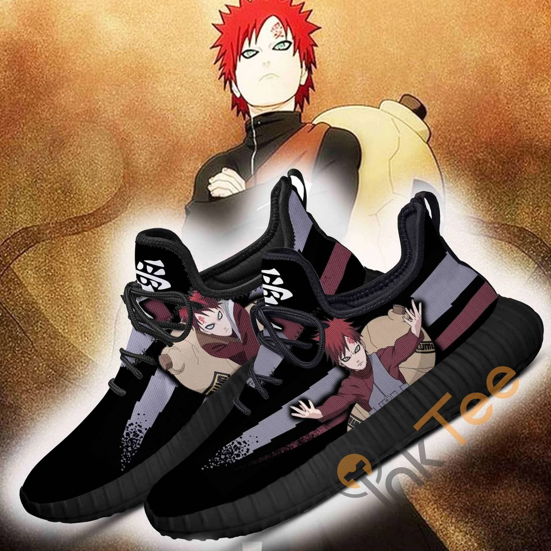 Gaara Jutsu Naruto Anime Reze Shoes