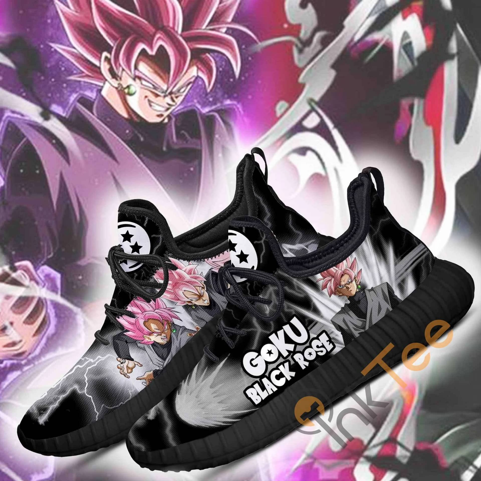 Goku Black Rose Dragon Ball Anime Reze Shoes