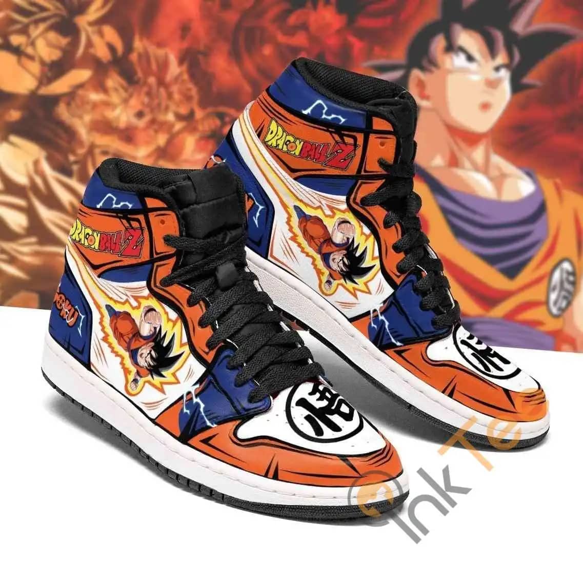 Goku Classic Dragon Ball Z Anime Sneakers Air Jordan Shoes