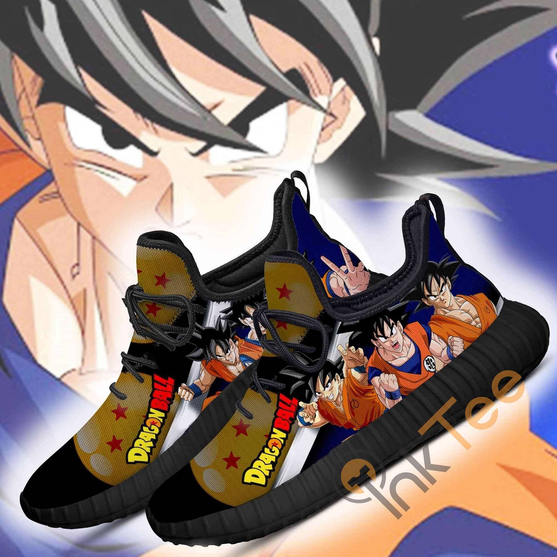 Inktee Store - Goku Dragon Ball Anime Reze Shoes Image