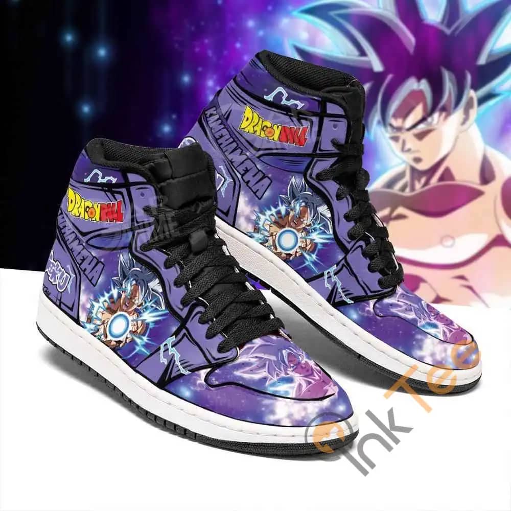 Goku Ultra Instinct Dragon Ball Sneakers Anime Air Jordan Shoes