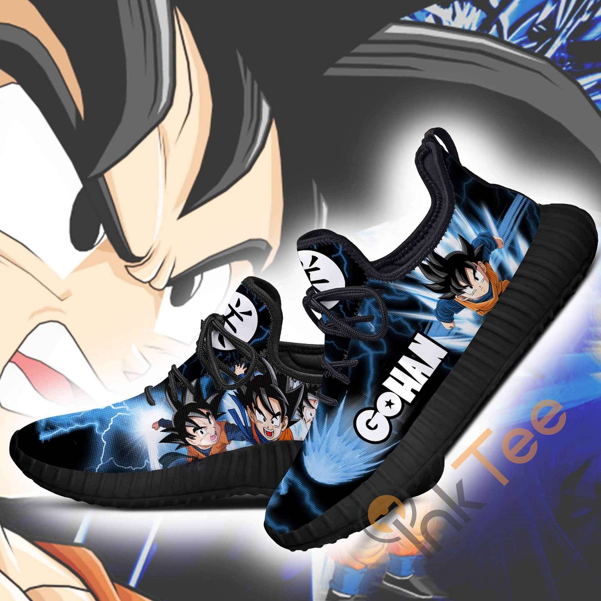 Inktee Store - Goten Dragon Ball Anime Reze Shoes Image