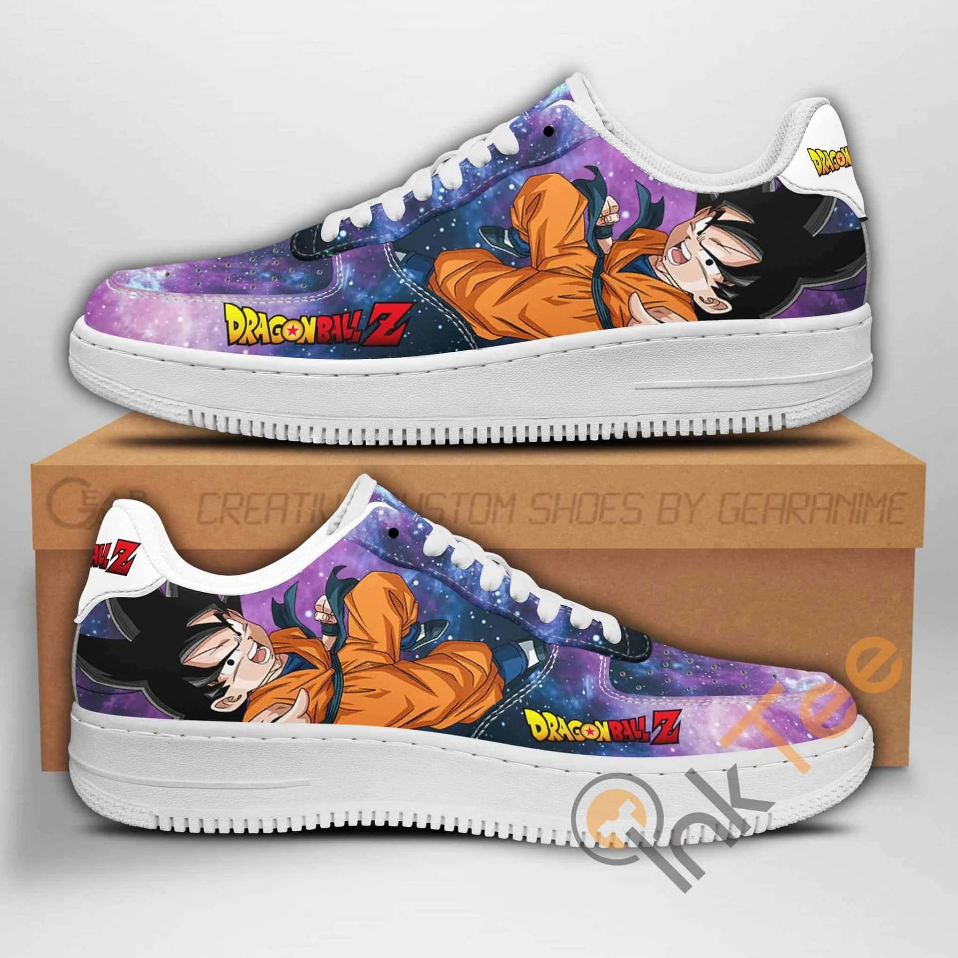 Goten Dragon Ball Z Anime Nike Air Force Shoes