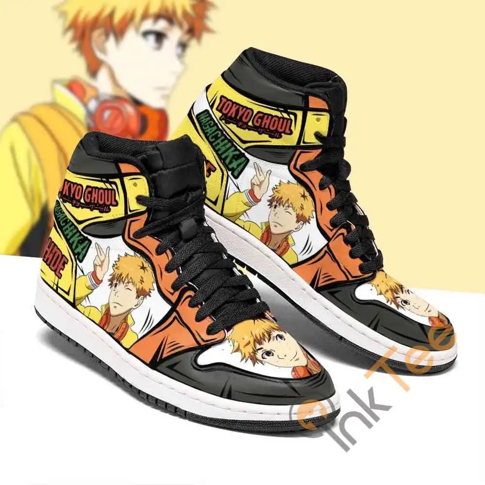 Hideyoshi Hide Custom Tokyo Ghoul Sneakers Anime Air Jordan Shoes