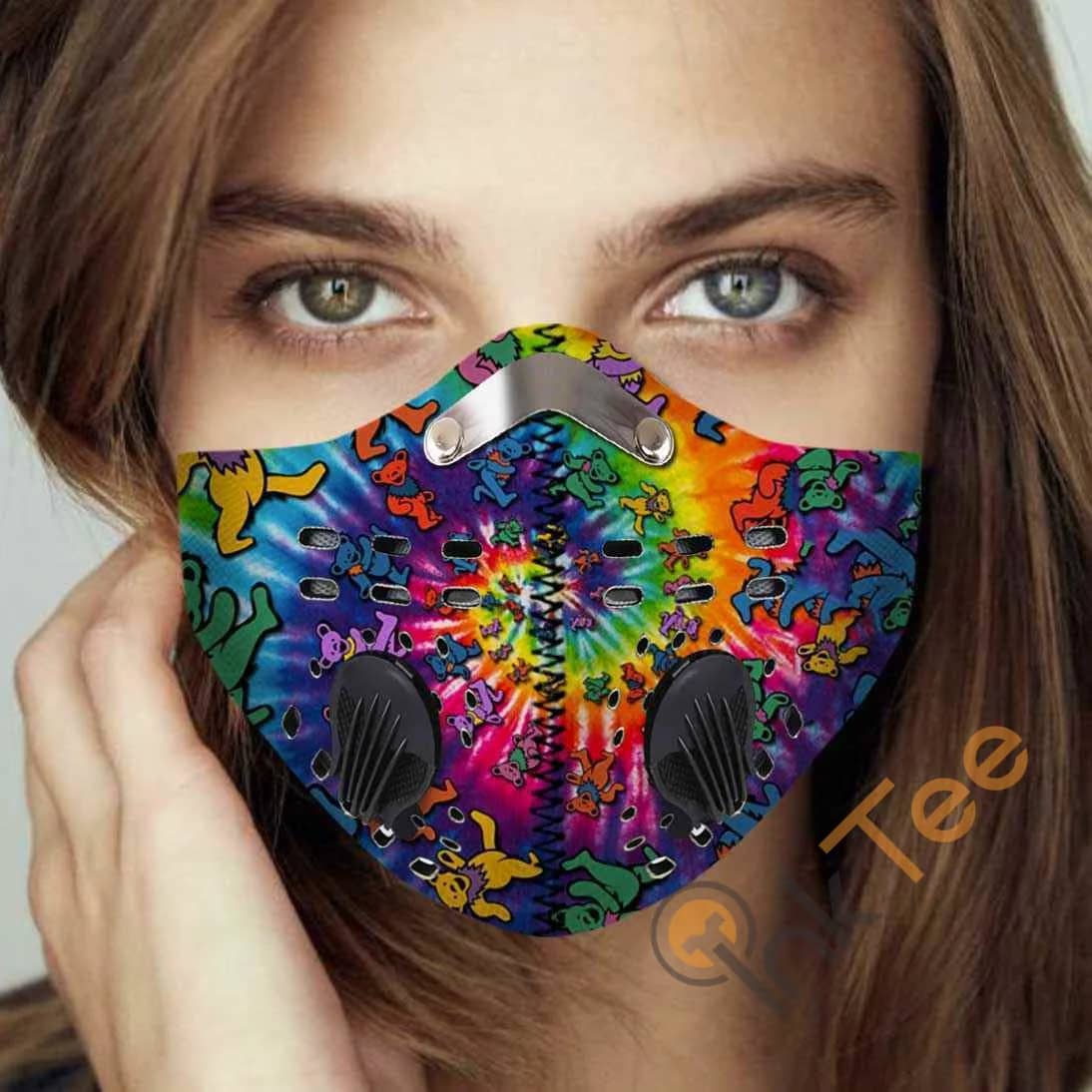 Hippie Filter Activated Carbon Pm 2.5 Fm Sku 4992 Face Mask